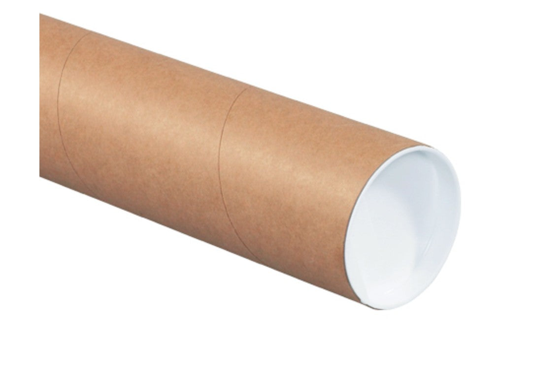 3 x 60" - Kraft Heavy-Duty Tubes with Caps