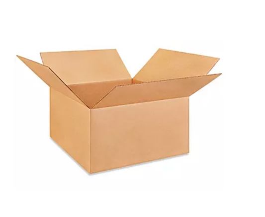 12 1/2 x 12 1/2 x 12 1/2 Corrugated Box (44ECT)